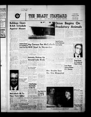 The Brady Standard and Heart O' Texas News (Brady, Tex.), Vol. 56, No. 1, Ed. 1 Friday, October 16, 1964