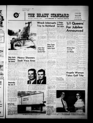 The Brady Standard and Heart O' Texas News (Brady, Tex.), Vol. 55, No. 36, Ed. 1 Friday, June 19, 1964