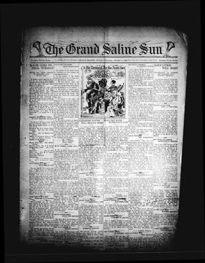 The Grand Saline Sun (Grand Saline, Tex.), Vol. 33, No. 47, Ed. 1 Thursday, October 8, 1925
