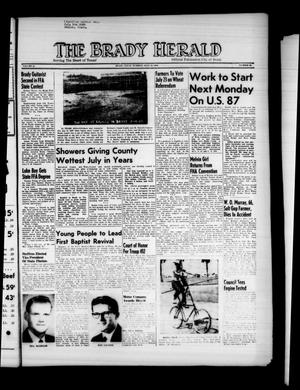 The Brady Herald (Brady, Tex.), Vol. 16, No. 40, Ed. 1 Tuesday, July 21, 1959