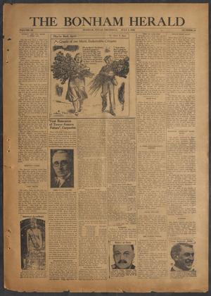 Primary view of object titled 'The Bonham Herald (Bonham, Tex.), Vol. 3, No. 50, Ed. 1 Thursday, July 3, 1930'.