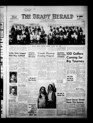 The Brady Herald (Brady, Tex.), Vol. 21, No. 29, Ed. 1 Tuesday, May 26, 1964