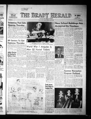 The Brady Herald (Brady, Tex.), Vol. 22, No. 29, Ed. 1 Tuesday, May 25, 1965