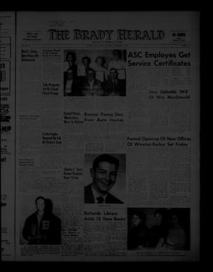 The Brady Herald (Brady, Tex.), Vol. 22, No. 6, Ed. 1 Tuesday, December 15, 1964