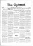 Newspaper: The Optimist (Abilene, Tex.), Vol. 31, No. 23, Ed. 1, Friday, March 1…