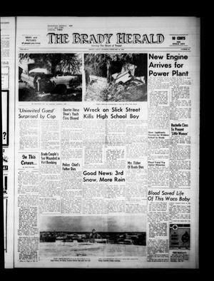 Primary view of object titled 'The Brady Herald (Brady, Tex.), Vol. 21, No. 16, Ed. 1 Tuesday, February 25, 1964'.