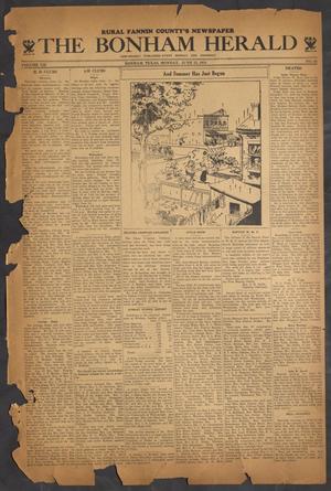 The Bonham Herald (Bonham, Tex.), Vol. 7, No. 85, Ed. 1 Monday, June 25, 1934