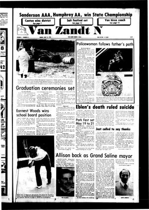 Primary view of object titled 'Van Zandt News (Wills Point, Tex.), Vol. 1, No. 49, Ed. 1 Sunday, May 15, 1983'.