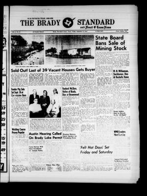 The Brady Standard and Heart O' Texas News (Brady, Tex.), Vol. 50, No. 48, Ed. 1 Friday, September 11, 1959