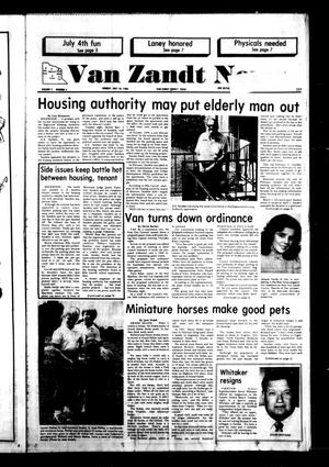 Van Zandt News (Wills Point, Tex.), Vol. 2, No. 5, Ed. 1 Sunday, July 10, 1983