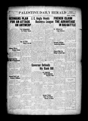 Palestine Daily Herald (Palestine, Tex), Vol. 13, No. 20, Ed. 1 Tuesday, September 29, 1914