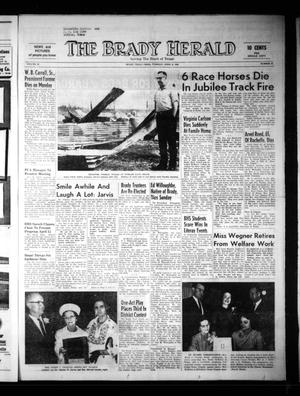 The Brady Herald (Brady, Tex.), Vol. 22, No. 22, Ed. 1 Tuesday, April 6, 1965