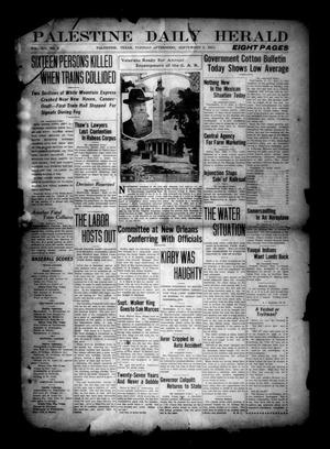 Palestine Daily Herald (Palestine, Tex), Vol. 12, No. 2, Ed. 1 Tuesday, September 2, 1913