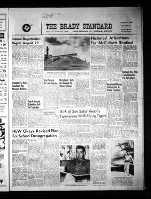 The Brady Standard and Heart O' Texas News (Brady, Tex.), Vol. 56, No. 44, Ed. 1 Friday, August 13, 1965