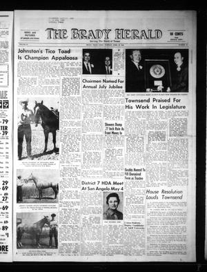 The Brady Herald (Brady, Tex.), Vol. 22, No. 25, Ed. 1 Tuesday, April 27, 1965