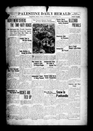 Palestine Daily Herald (Palestine, Tex), Vol. 12, No. 134, Ed. 1 Friday, February 6, 1914