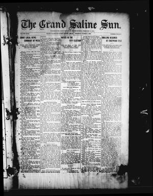 The Grand Saline Sun. (Grand Saline, Tex.), Vol. 27, No. 20, Ed. 1 Thursday, March 4, 1920