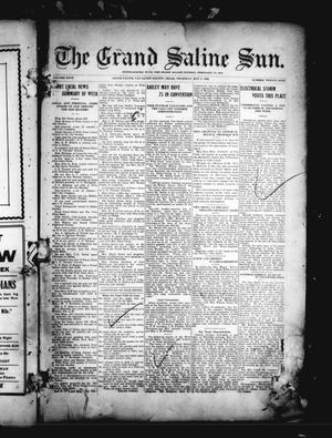 The Grand Saline Sun. (Grand Saline, Tex.), Vol. 27, No. 29, Ed. 1 Thursday, May 6, 1920