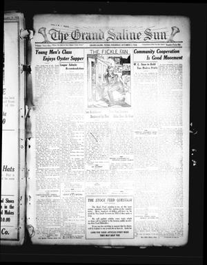The Grand Saline Sun (Grand Saline, Tex.), Vol. 31, No. 46, Ed. 1 Thursday, October 2, 1924