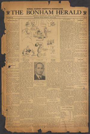 The Bonham Herald (Bonham, Tex.), Vol. 7, No. 89, Ed. 1 Monday, July 9, 1934