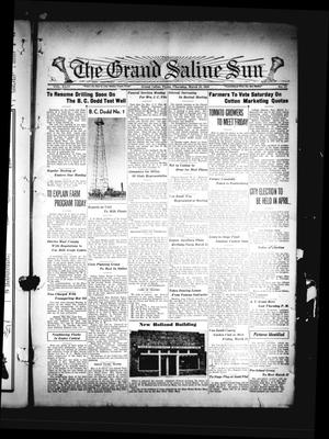 The Grand Saline Sun (Grand Saline, Tex.), Vol. 44, No. 17, Ed. 1 Thursday, March 10, 1938