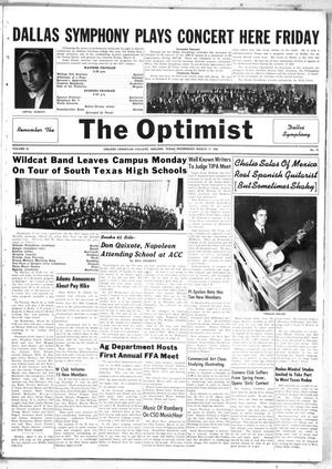 The Optimist (Abilene, Tex.), Vol. 35, No. 21, Ed. 1, Wednesday, March 17, 1948