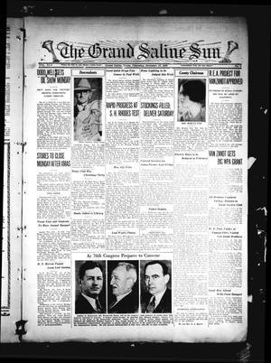 The Grand Saline Sun (Grand Saline, Tex.), Vol. 45, No. 6, Ed. 1 Thursday, December 22, 1938