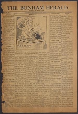 The Bonham Herald (Bonham, Tex.), Vol. 6, No. 52, Ed. 1 Thursday, July 13, 1933