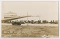 Postcard: [Postcard of Troops and Artillery at Pavilion Pier]
