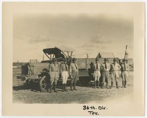 [Photograph of Members of the 36th Division of the Texas National Guard]