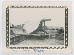 Primary view of object titled '[Photograph of Anti-Aircraft Guns]'.