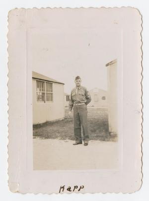 Primary view of object titled '[Photograph of First Sergeant Kapp]'.