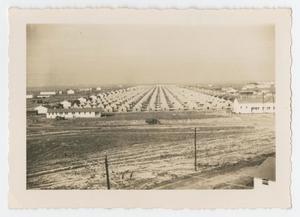 Primary view of object titled '[Aerial View of Camp Hulen Housing]'.