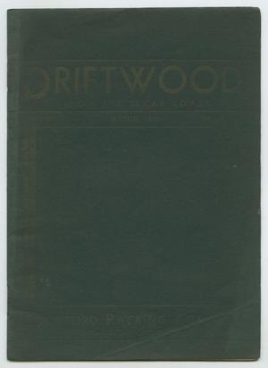 Primary view of object titled 'Driftwood, Volume 1, Number 3, March 1935'.