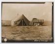 Primary view of [Photograph of an Ammunition Dump Tent]