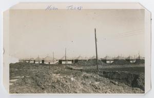 Primary view of object titled '[Photograph of Mud at Camp Hulen]'.