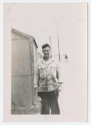 [Photograph of Leland Lovell at Camp Hulen]