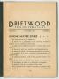 Thumbnail image of item number 3 in: 'Driftwood, Volume 4, Number 1, January 1938'.