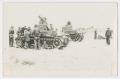 Postcard: [Postcard of National Guardsmen Working with Tanks]