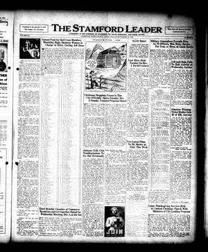 Primary view of object titled 'The Stamford Leader (Stamford, Tex.), Vol. 41, No. 9, Ed. 1 Friday, November 29, 1940'.
