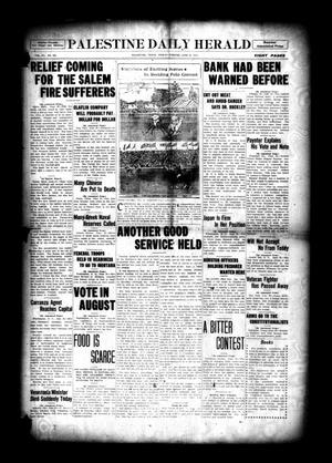Palestine Daily Herald (Palestine, Tex), Vol. 12, No. 254, Ed. 1 Friday, June 26, 1914