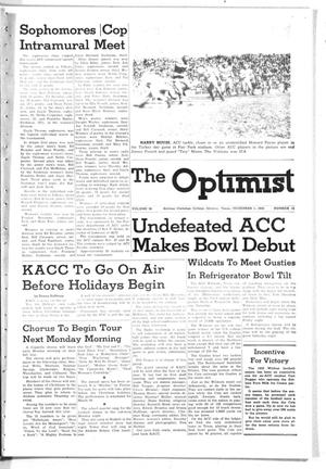 The Optimist (Abilene, Tex.), Vol. 38, No. 12, Ed. 1, Friday, December 1, 1950