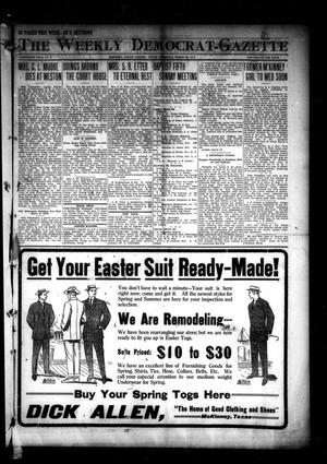 The Weekly Democrat-Gazette (McKinney, Tex.), Vol. 30, No. 7, Ed. 1 Thursday, March 20, 1913