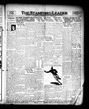 The Stamford Leader (Stamford, Tex.), Vol. 38, No. 3, Ed. 1 Friday, October 21, 1938