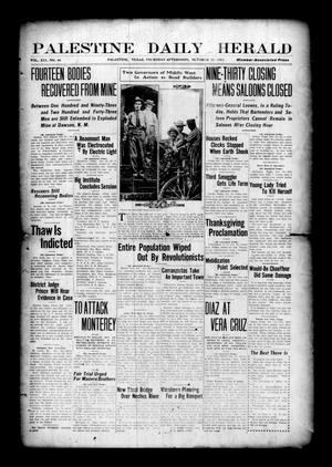 Palestine Daily Herald (Palestine, Tex), Vol. 12, No. 46, Ed. 1 Thursday, October 23, 1913