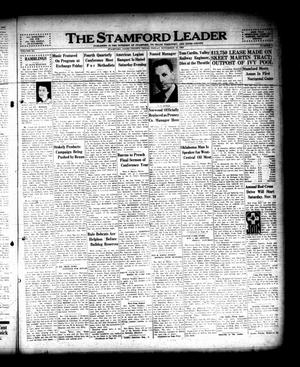 Primary view of object titled 'The Stamford Leader (Stamford, Tex.), Vol. 40, No. 6, Ed. 1 Friday, November 10, 1939'.