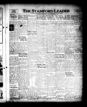 The Stamford Leader (Stamford, Tex.), Vol. 39, No. [52], Ed. 1 Friday, September 29, 1939