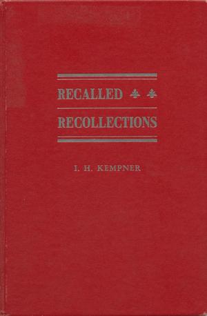 Primary view of object titled 'Recalled Recollections'.