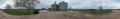 Photograph: Panoramic image of grain bins in Jackson County, Texas