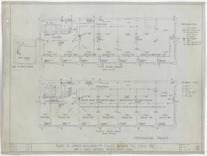 Cisco Bank and Office Building, Cisco, Texas: Fourth & Fifth Floor Plans